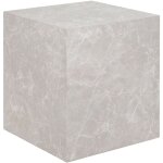 Lisa design - pula - bout de canapé - effet marbre - 40 cm - beige Lisa design - pula - bout de canapé - effet marbre - 40 cm - beige