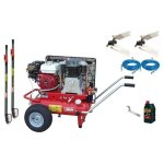 Lisam professional lm200 kit d'olives 2 oprateurs compresseur honda 2 moissonneuses