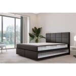 Trada - lit adulte 160x200 cm mallorca - lit suspendu avec matelas ressorts ensachés et matelas bonnell ... Trada - lit adulte 160x200 cm mallorca - lit suspendu avec matelas ressorts ensachés et matelas bonnell ...