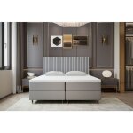 Trada - lit adulte 180x200 cm estepona - avec matelas ressorts intégrés, rangement et surmatelas - tissu ... Trada - lit adulte 180x200 cm estepona - avec matelas ressorts intégrés, rangement et surmatelas - tissu ...