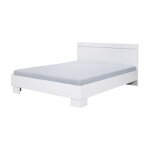 Meublorama - lit adulte, deux places como. couchage 160x200 cm avec sommier. lit moderne et design pour ...