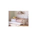 Ebuy24 - lit banquette 90x200 cm avec tiroir en pin blanc - chambery Ebuy24 - lit banquette 90x200 cm avec tiroir en pin blanc - chambery