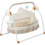 Gojoy - lit bb lectrique, 3 vitesses lit bb balanoire avec jouets lectrique bb berceau avec ...