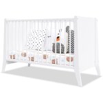 Minea - lit bébé évolutif timeo 60x120 cm (matelas non inclus) Minea - lit bébé évolutif timeo 60x120 cm (matelas non inclus)