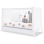 Minea - lit bb volutif avec tiroir timeo 60x120 cm (matelas non inclus)