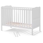 Lit b�b� tobi, blanc, 60x120 cm, vitalispa