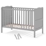 Lit bébé tobi, gris, 60x120 cm, vitalispa Lit bébé tobi, gris, 60x120 cm, vitalispa