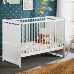 Paris prix - lit b�b� 'tymek' 60x120cm blanc