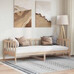 Lit bois de pin massif 90x200 cm vidaxl