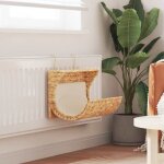 Lit pour chats avec coussin jacinthe d'eau 37 x 20 x 20 cm vidaxl