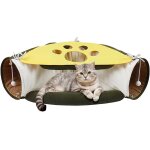 Lit pour chat, tunnel pour chat avec tapis, tunnel pour chat d'intrieur, jouet pour chat, tunnel pour ...
