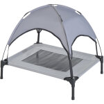 Lit pour chien chat sur pieds lit de camp lit surlev rafrachissant velum anti - uv oxford micro - ...