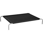 Lit pour chien chat xxl grand confort sur pied dim. 130l x 90l x 20h cm métal époxy textilène micro - ... Lit pour chien chat xxl grand confort sur pied dim. 130l x 90l x 20h cm métal époxy textilène micro - ...
