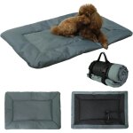 Lit pour chien impermable pliable panier chien moyenne taille impermable coussin chien de tissu oxford ...