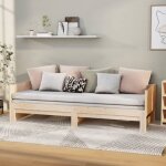 Lit coulissant bois de pin solide 2x(90x190) cm Lit coulissant bois de pin solide 2x(90x190) cm