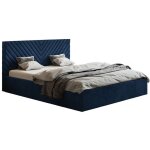 Lit double 180x200 cm loris - lit moderne avec sommier à lattes - coffre de lit & tissu velours - lit ... Lit double 180x200 cm loris - lit moderne avec sommier à lattes - coffre de lit & tissu velours - lit ...