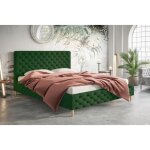 Emporius - lit double 180x200 felix - glamour design, lit adulte avec sommier à lattes et tête de lit, ... Emporius - lit double 180x200 felix - glamour design, lit adulte avec sommier à lattes et tête de lit, ...