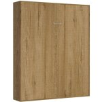 Lit double escamotable vertical kentaro en quercia natura