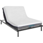 Vente - unique - lit �lectrique de relaxation lattes + matelas m�moire de forme - 140 x 200 cm - jimbaran ...