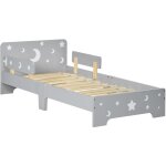 Zonekiz - lit enfant design �toiles lune - 3 - 6 ans - dim. 143l x 74l cm - sommier � lattes inclus - ...