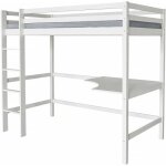 Habitat et jardin - lit enfant mezzanine avec bureau 'angla' 90 x 190 cm - blanc