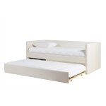 Miliboo - lit gigogne blanc 90x190 cm elie