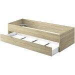 Lit gigogne coloris cambrian - hauteur 54 x longueur 202 x profondeur 97 cm pegane