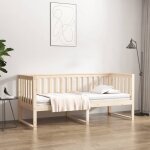 Lit de jour, lit simple 80x200 cm bois de pin massif vidaxl