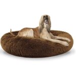 Lit moelleux rond pour chat et chien extra large lavable avec coussin corbeille et panier pour chien ... Lit moelleux rond pour chat et chien extra large lavable avec coussin corbeille et panier pour chien ...