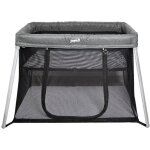 Lit parapluie de voyage parc bebe pliable 2 niveaux youpala zephir couleur - gris