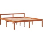 Lit pour personne ge sans matelas 150x200 cm bois pin massif vidaxl