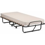 Costway - lit pliant 1 personne adulte 190x80cm avec matelas en mousse à mémoire de forme, lit d'apoint ... Costway - lit pliant 1 personne adulte 190x80cm avec matelas en mousse à mémoire de forme, lit d'apoint ...