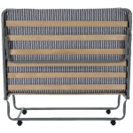 Sedac - lit pliant - 120x190 - gain de place - 15 lattes bois made in france - 1 / 2 personne Sedac - lit pliant - 120x190 - gain de place - 15 lattes bois made in france - 1 / 2 personne