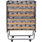 Lit pliant - 80x190 - gain de place - 15 lattes bois made in france - 1 personne Lit pliant - 80x190 - gain de place - 15 lattes bois made in france - 1 personne