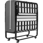 Lit pliant adultes 90x200 cm avec 13 cm matelas en mousse à mémoire de forme métal lit pliants 1 personne ... Lit pliant adultes 90x200 cm avec 13 cm matelas en mousse à mémoire de forme métal lit pliants 1 personne ...