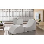 Dmora - talamo italia lit pliant andreina, pouf convertible en lit simple, 100% made in italy, pouf convertibl ...