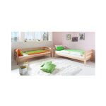 Lit superpos en bois olympe naturelle 90 x 200