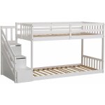 Happy garden - lits superpos�s pour enfants 190x90cm blanc celestine