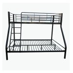 Befara - lit superpose double castle - noir Befara - lit superpose double castle - noir