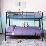 Eggree - lits superpos�s en m�tal avec �chelle - noir