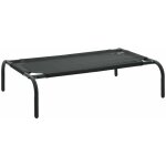 Lit surélevé pour chiens s textilène paniers corbeille pour chiens 90 x 50 x 20 cm noir Lit surélevé pour chiens s textilène paniers corbeille pour chiens 90 x 50 x 20 cm noir