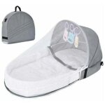 Lit de voyage pour bb avec moustiquaire  baldaquin, lit bb pliable avec moustiquaire lit de voyage ...