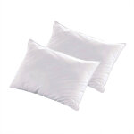 Bellecour - literie lot de 2 oreillers 40x60 cm luxotel fibres creuses