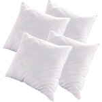 Bellecour - literie lot de 4 oreillers 60x60 cm luxotel fibres creuses