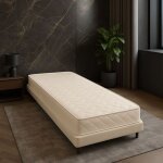 Literie julien - matelas soutien ferme memoire de forme + alese 80x200 x 13 cm + oreiller visco - 5 zones ...