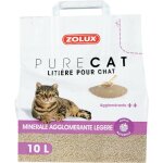 Litière minérale agglomérante légère 10 litres soit 7, 18 kg pour chat zolux Litière minérale agglomérante légère 10 litres soit 7, 18 kg pour chat zolux