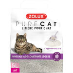 Litière purecat agglomérante 5l zolux Litière purecat agglomérante 5l zolux
