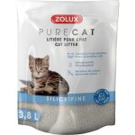 Liti�re silice fine purecat 3. 8 litres
