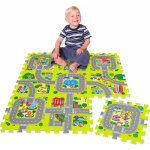 Littletom - 9 pices tapis voiture enfant - 30x30 tapis circuit voiture pour chambre garcon