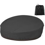 Housse de protection canap� lit rond imperm�able, couverture de canape - lit en oxford 210d solide et ...